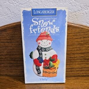 Longaberger 1997 Snow Friends Series Cookie Mold